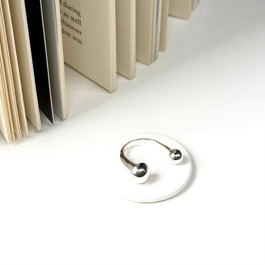 Silver925 plain ring 62