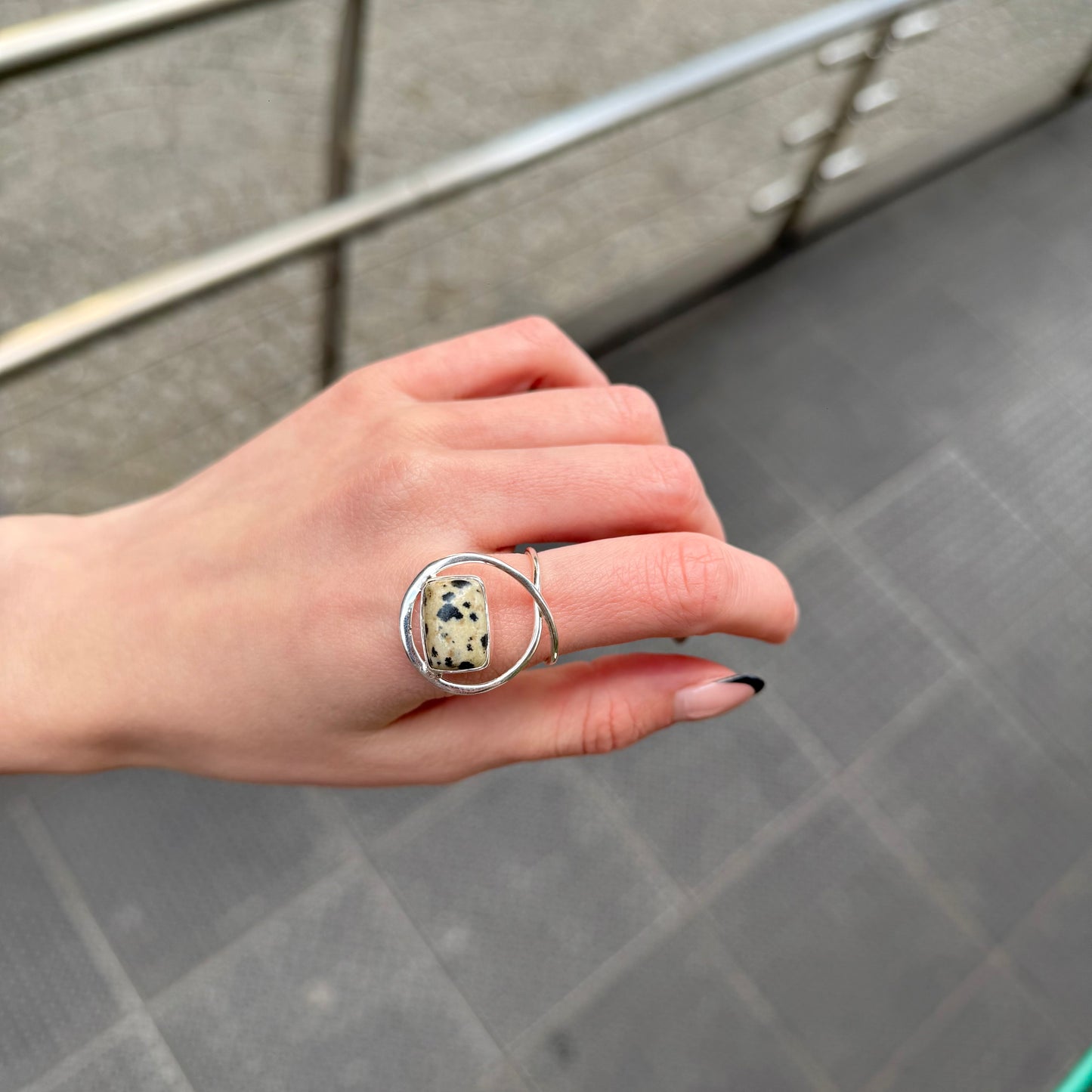 Silver925 design ring 85