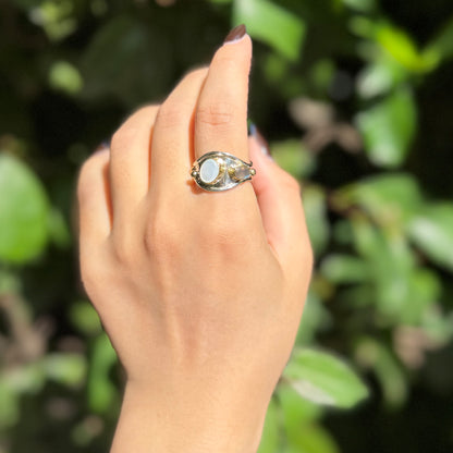 Labradorite ring 6