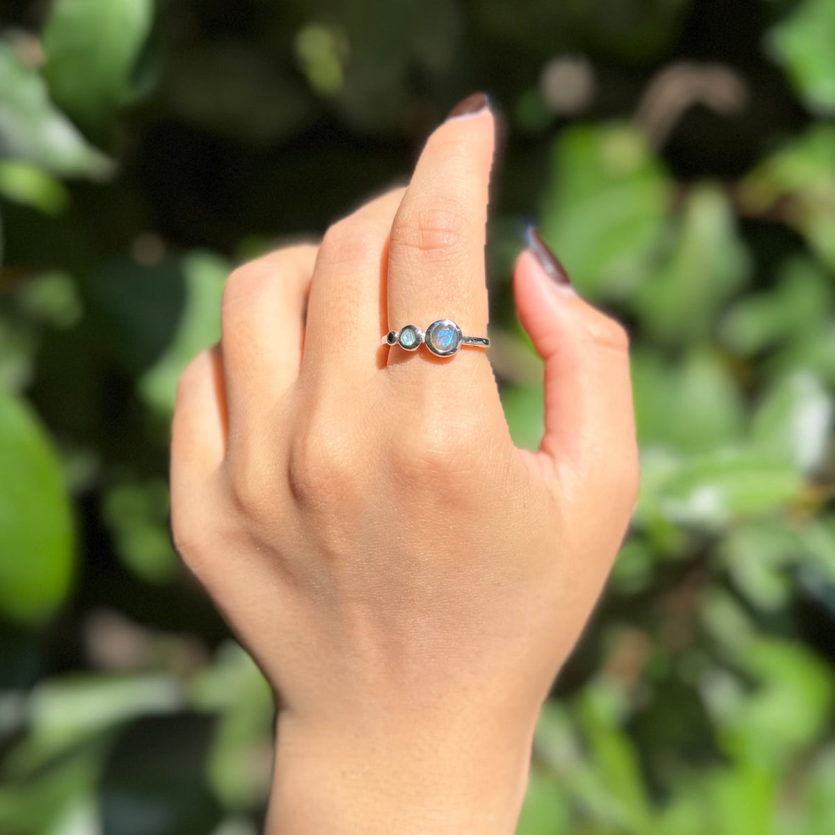 Labradorite ring 3