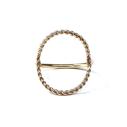 Brass plain ring 20