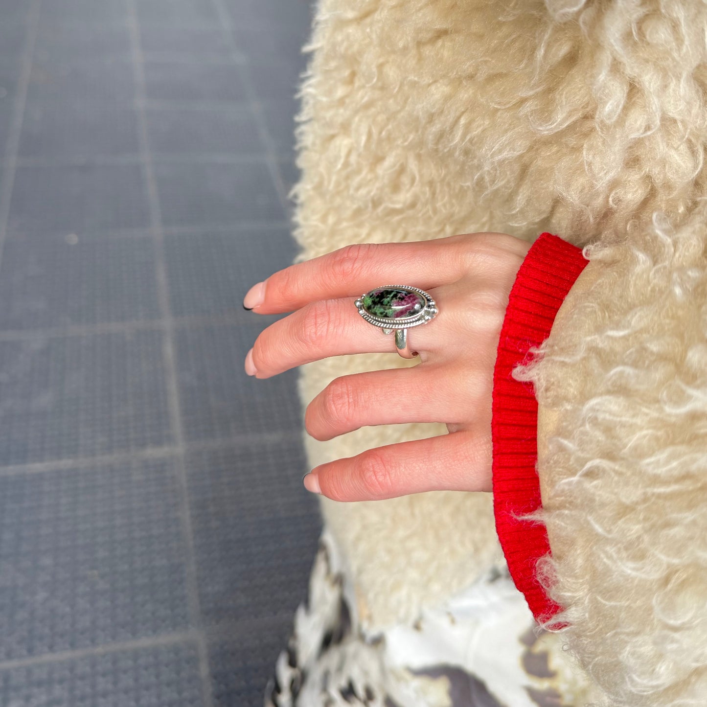 Silver925 design ring 86