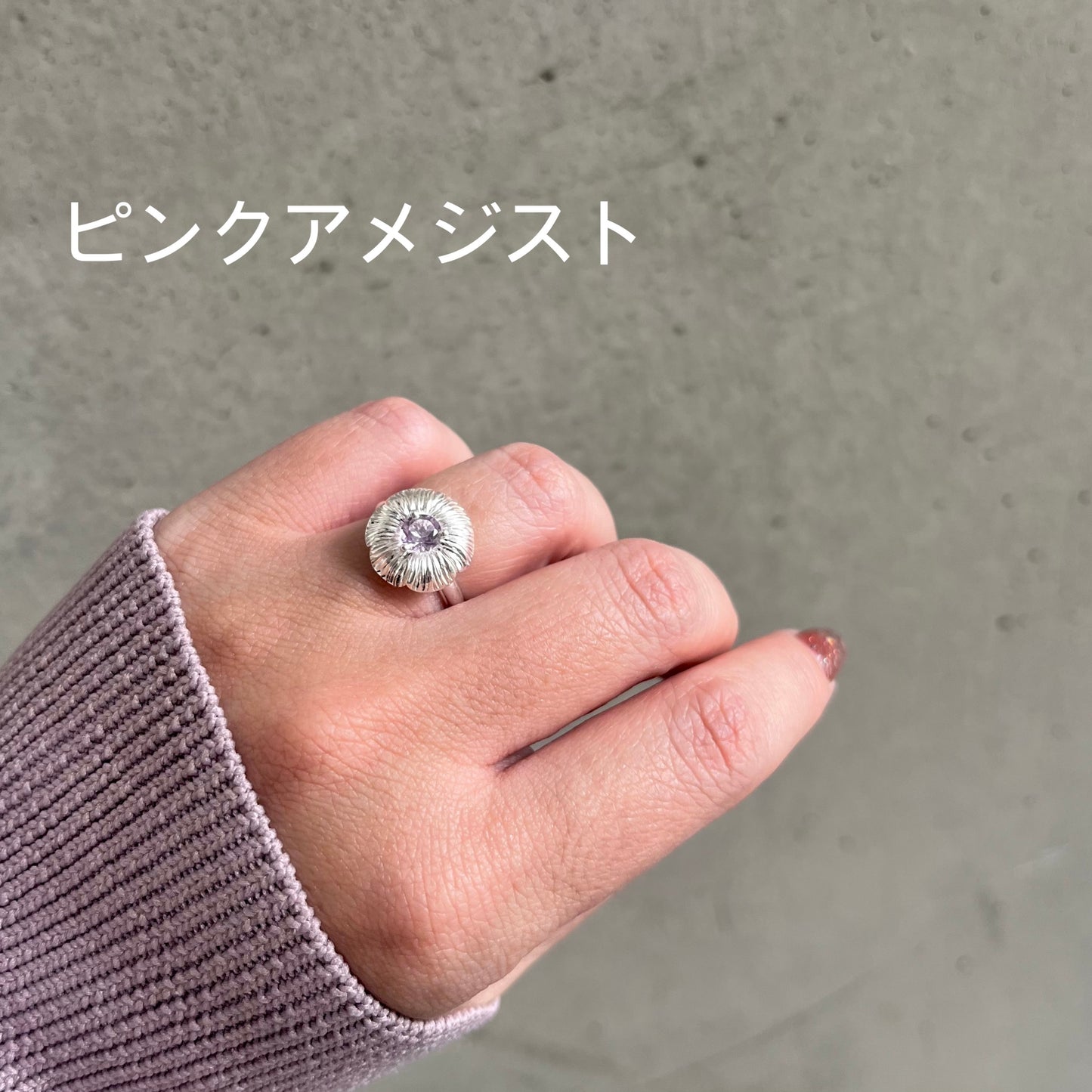 Flower design ring 8