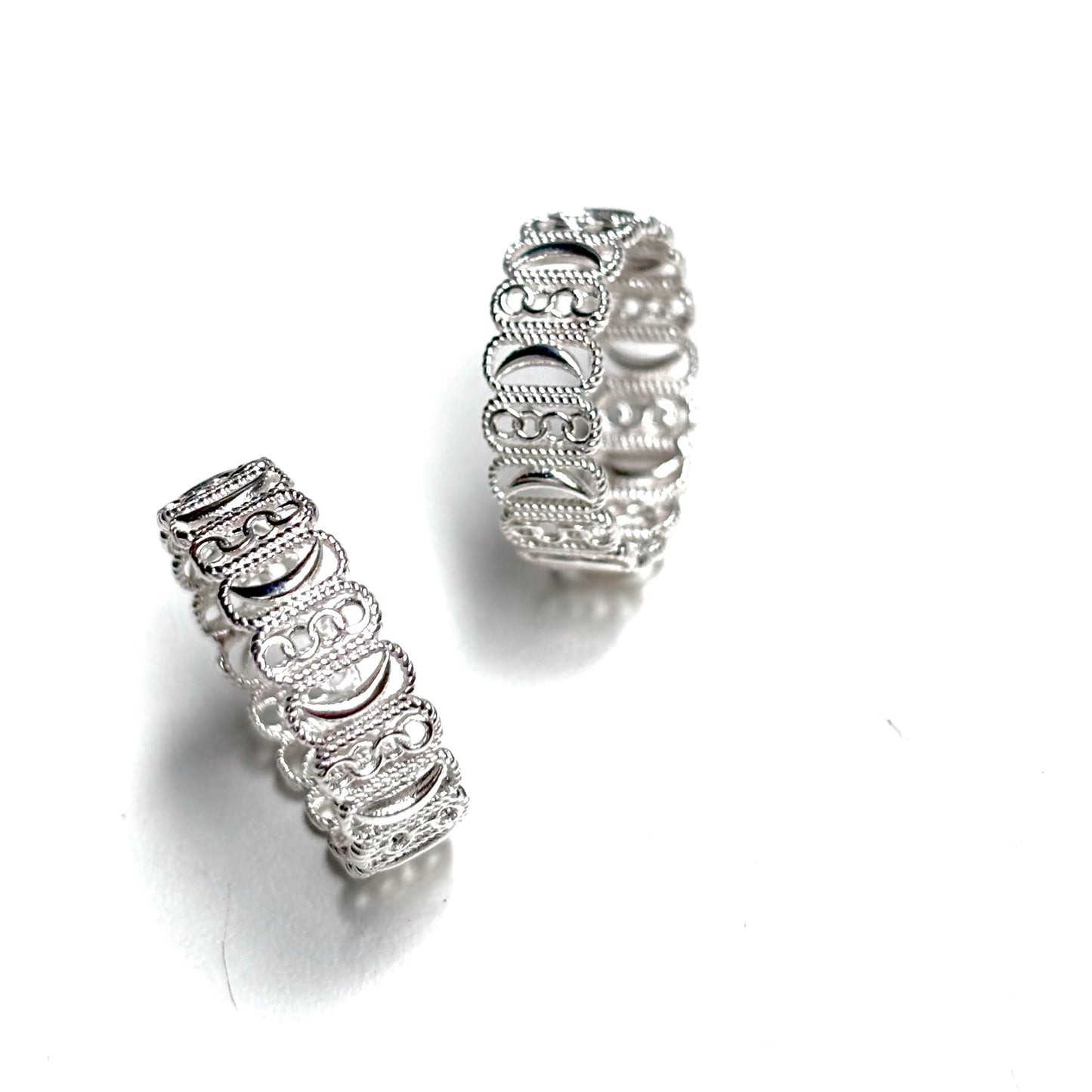 Moon plain ring 5