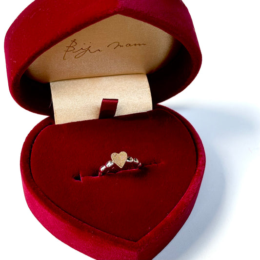 Heart plain ring 45