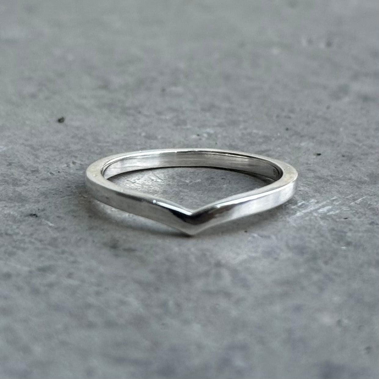 Silver925 plain ring 25