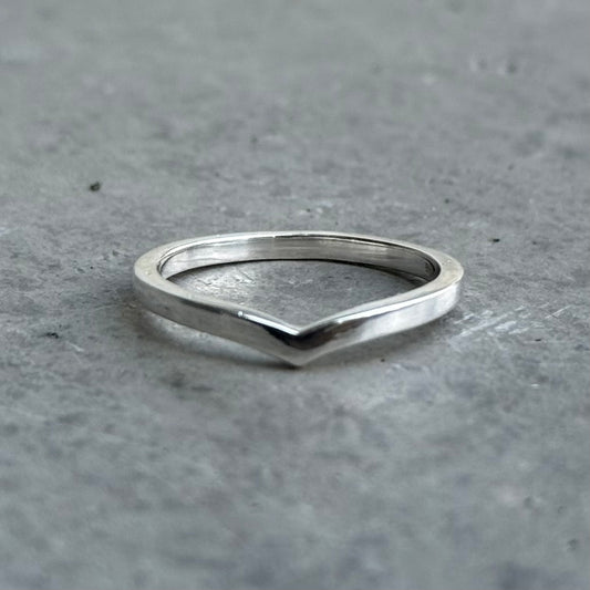 Silver925 plain ring 25