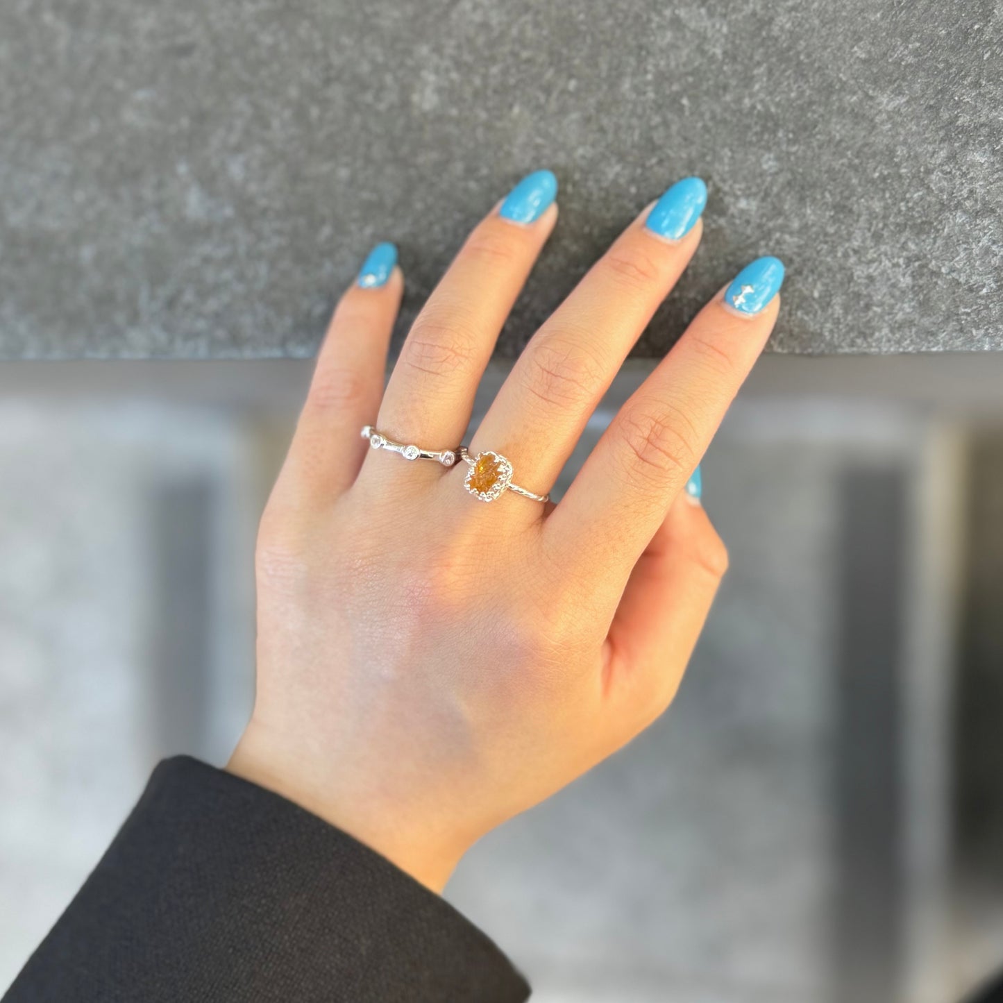 Roughcut ring