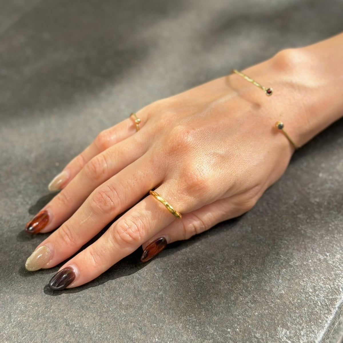 Brass plain ring 26