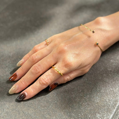 Brass plain ring 26