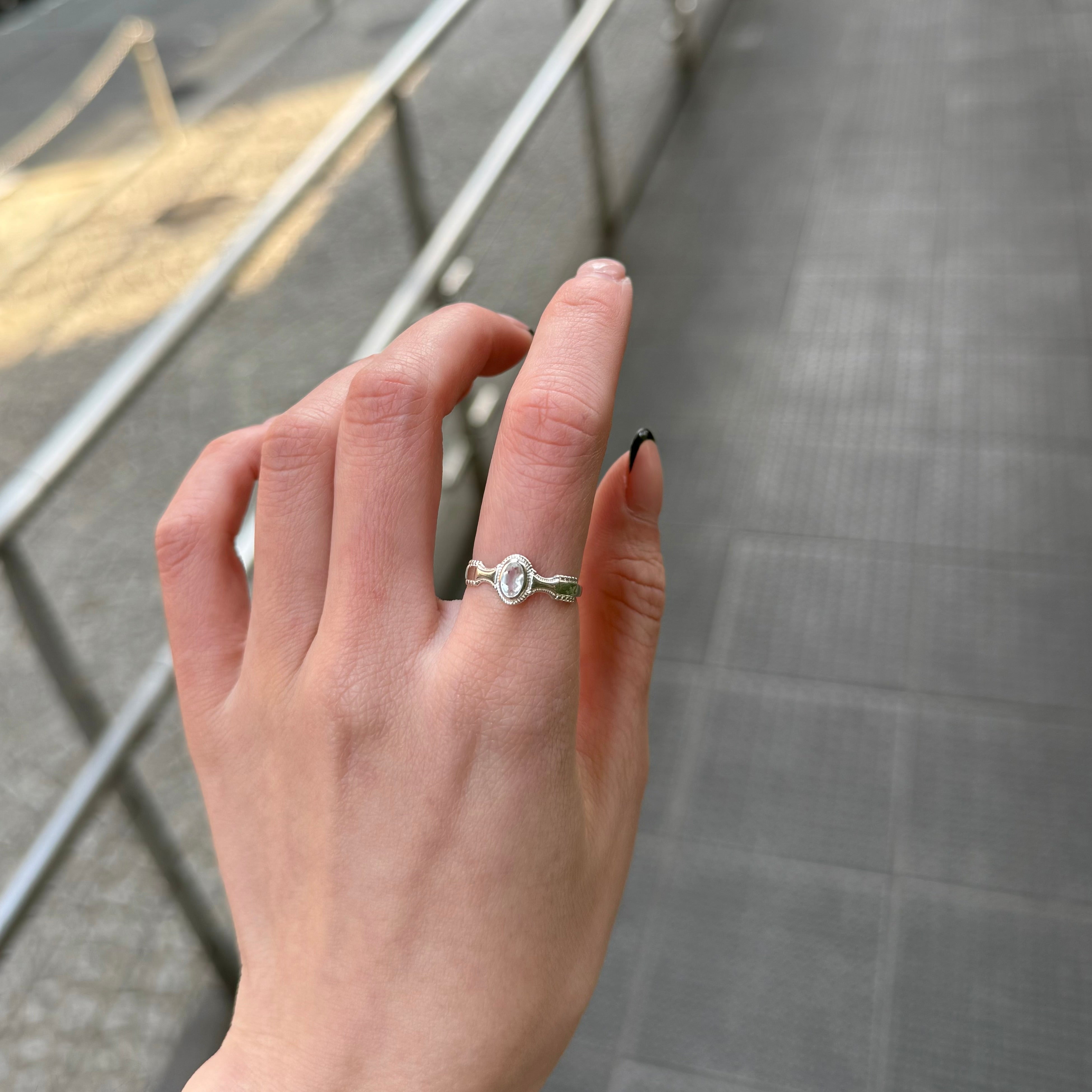 Herkimer diamond ring 5 – Biju mam