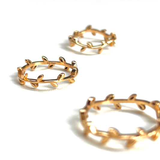 Brass plain ring 10