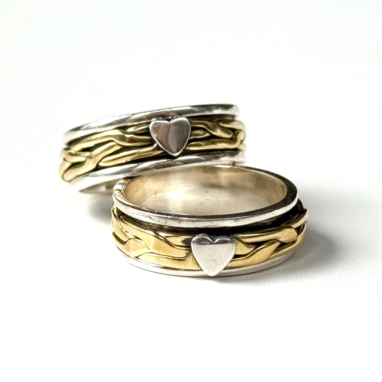 Heart rolling ring 2
