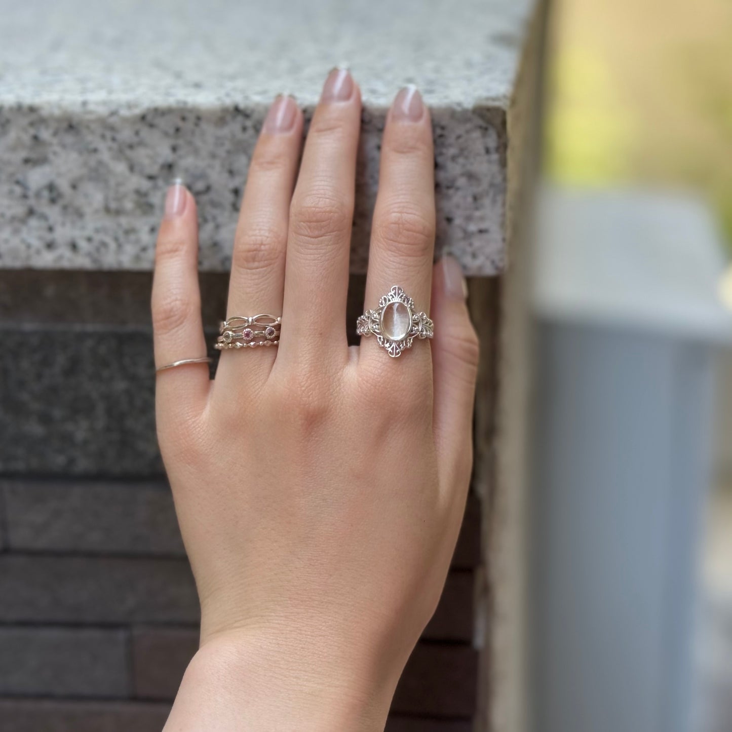 Crystal ring 5