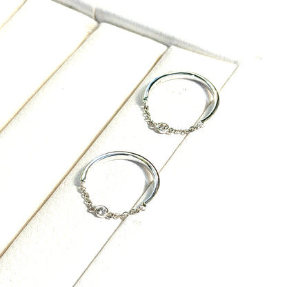 〈オンライン先行再入荷〉White topaz ring 2