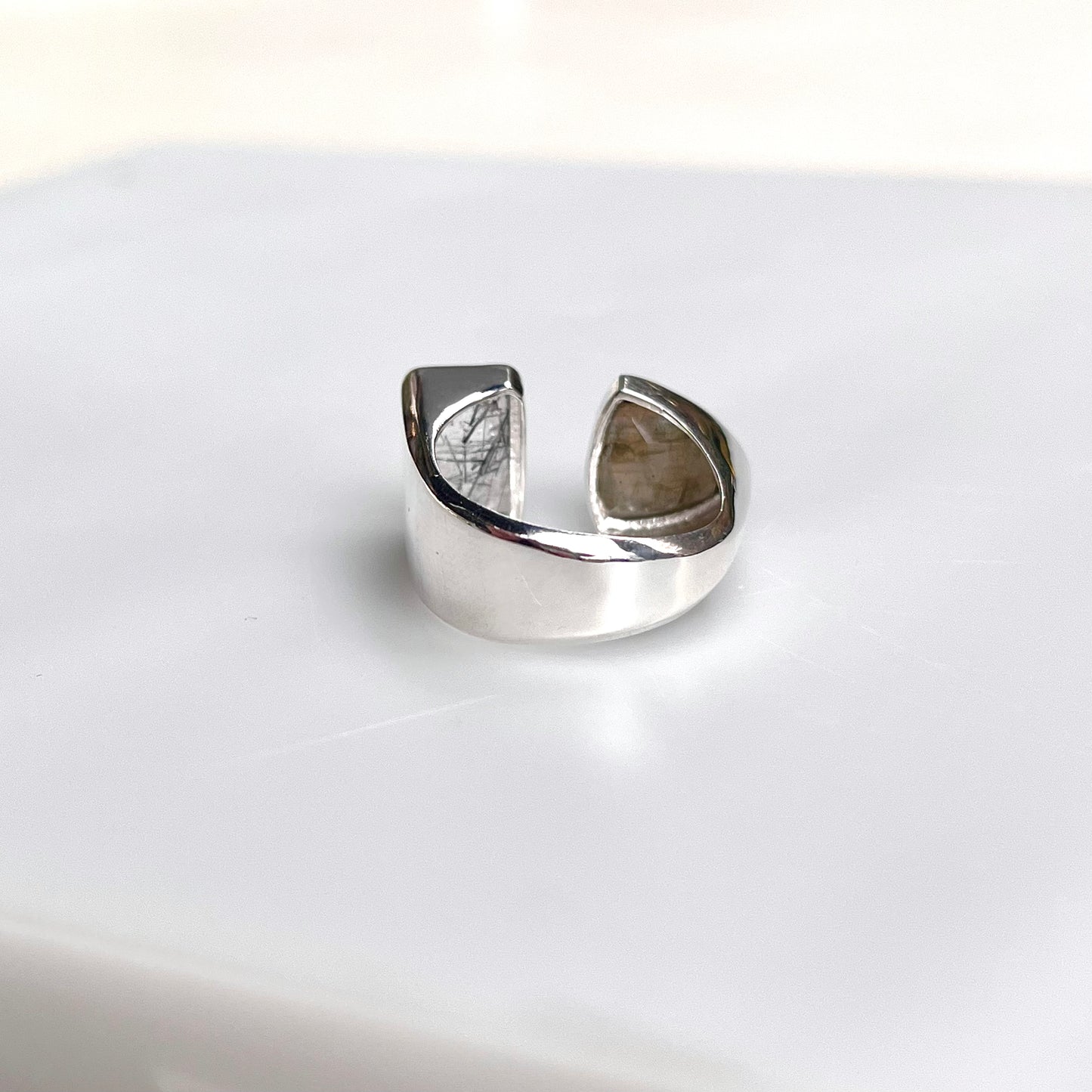 Silver925 2stone ring 5