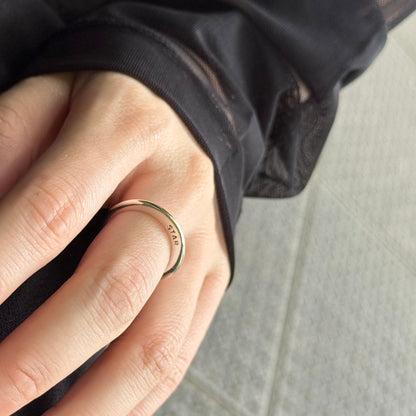 "Star" plain ring 7
