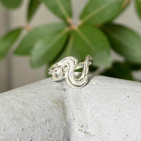 Herkimer diamond ring 3