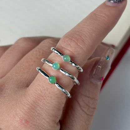Silver925 square petit ring