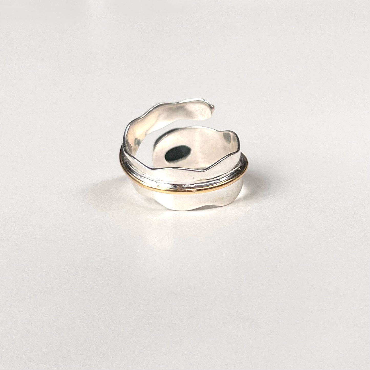 Silver925×Brass design ring