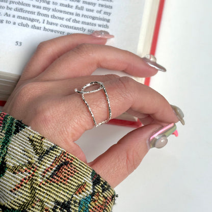 Silver925 plain ring 139