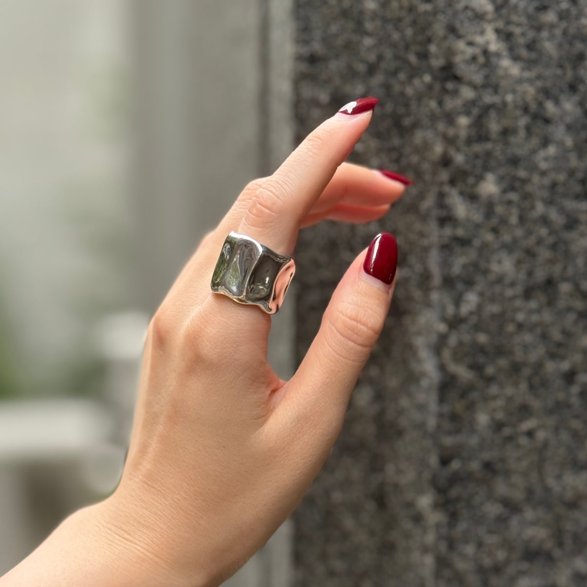 〈渋谷限定〉Silver925 plain ring 2