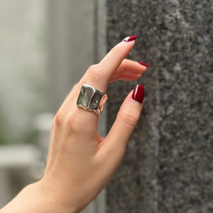 〈渋谷限定〉Silver925 plain ring 2
