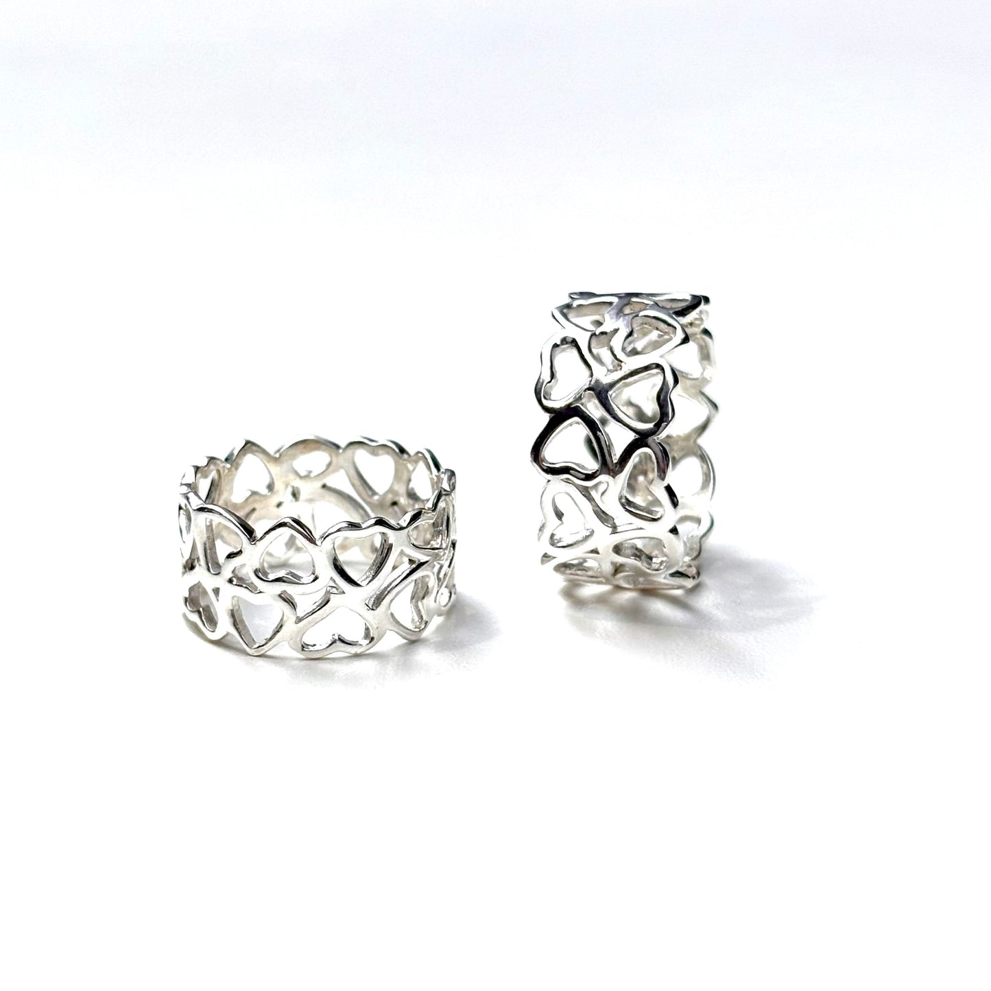 Heart plain ring 26
