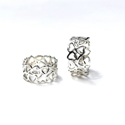 Heart plain ring 26