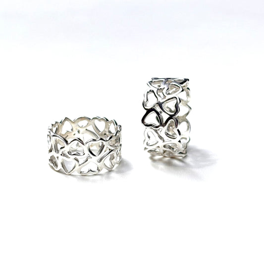Heart plain ring 26