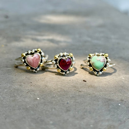 Heart ring 2