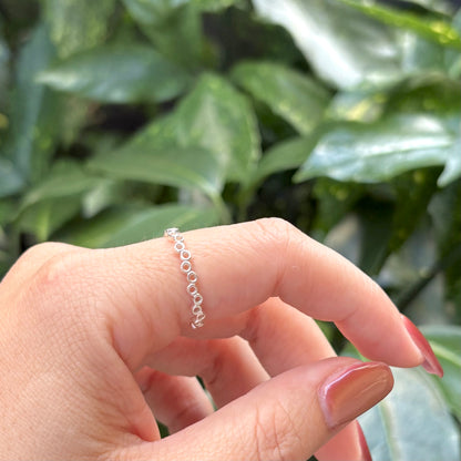 Silver925 plain ring 65