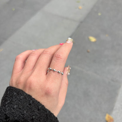 Silver925 plain ring 106