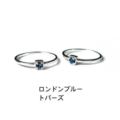 Silver925 1stone ring 1