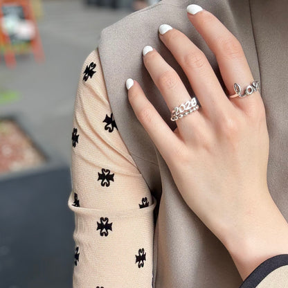 “2026” plain ring