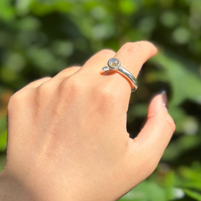Labradorite ring 9