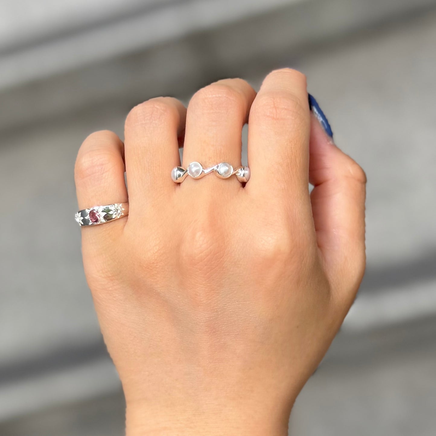 Silver925 design ring 129