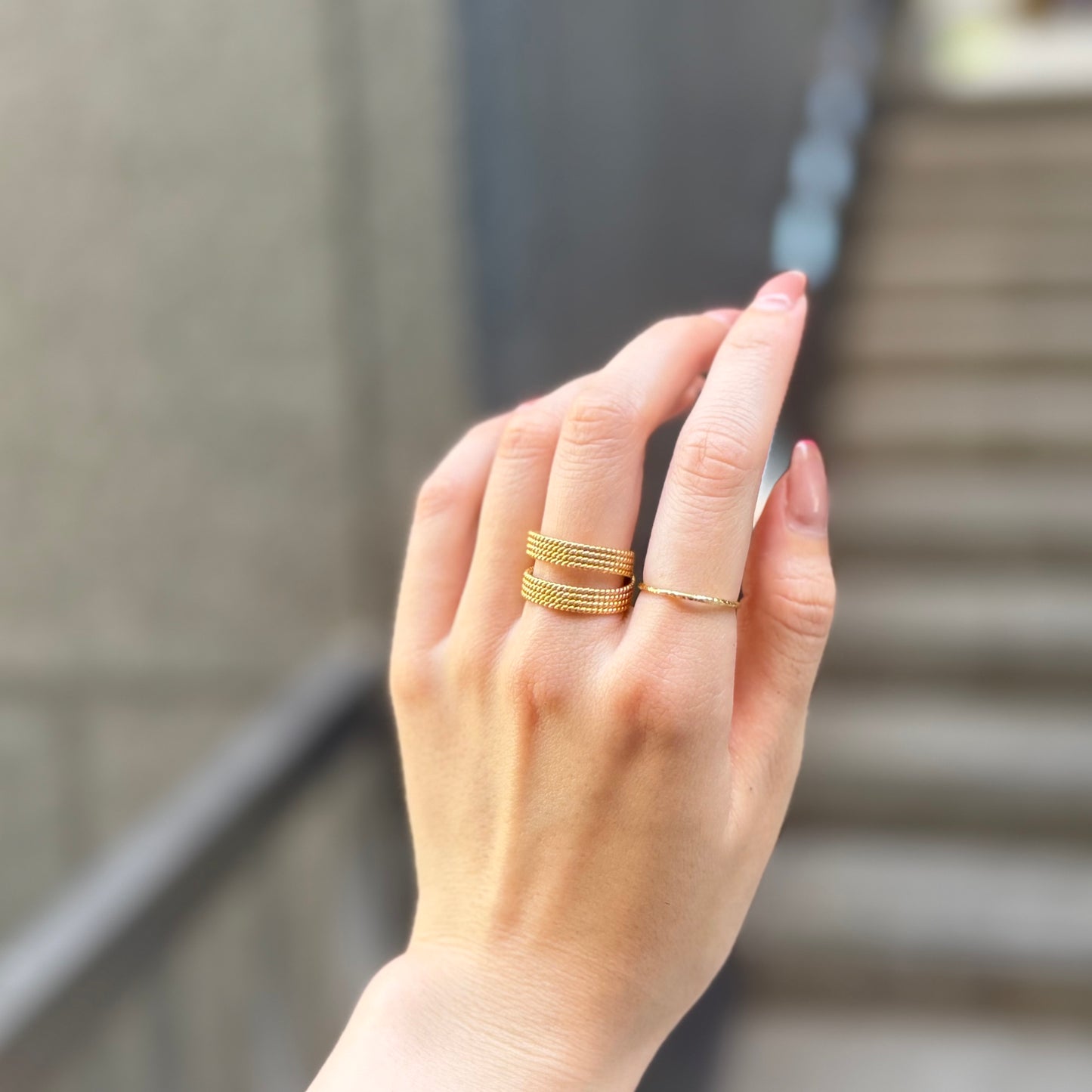 Brass plain ring 15