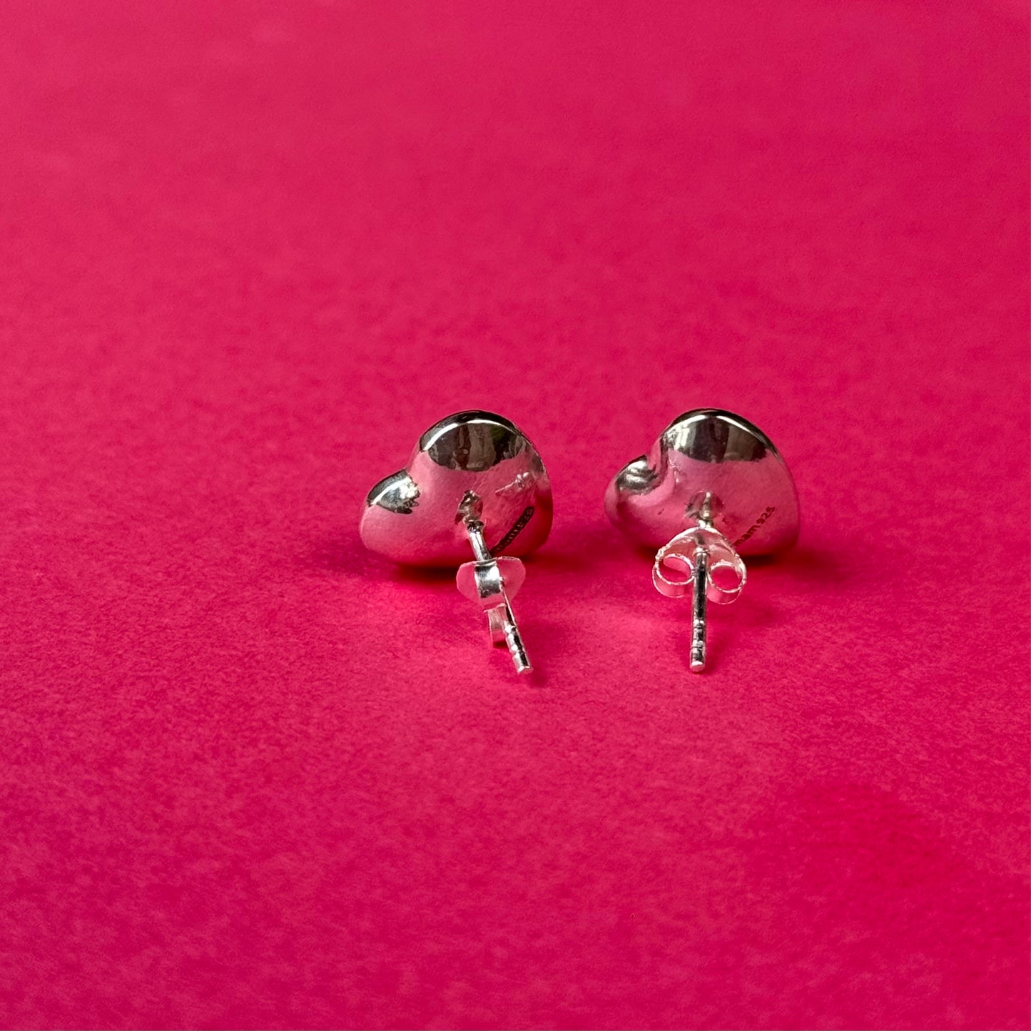 Silver925 plain pierce〈Heart〉