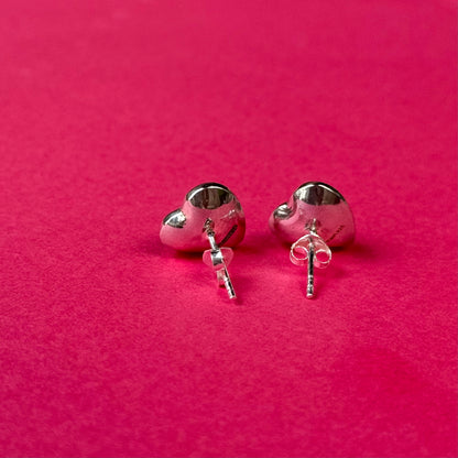 Silver925 plain pierce〈Heart〉