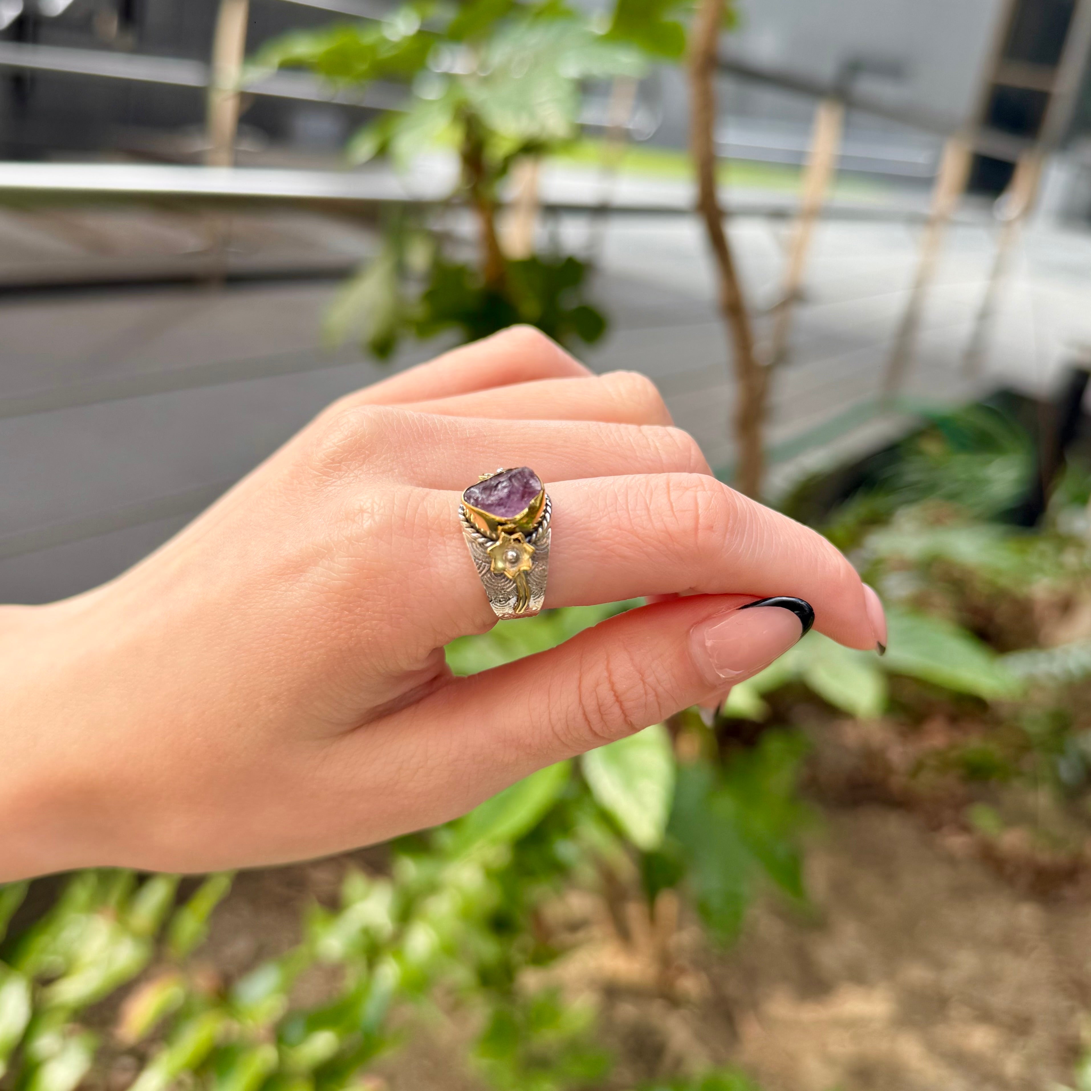 Connect ring〈Purple〉 – Biju mam