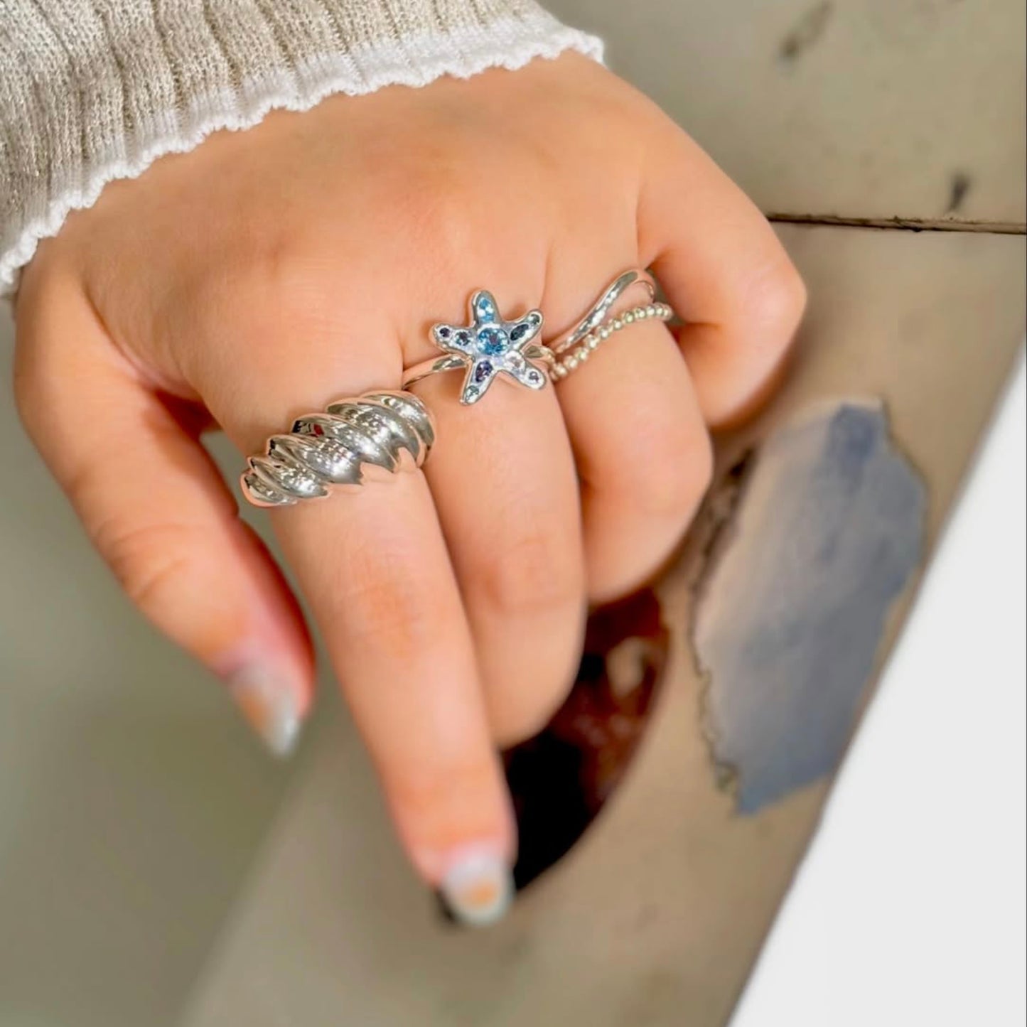 〈渋谷限定〉Sea Star ring