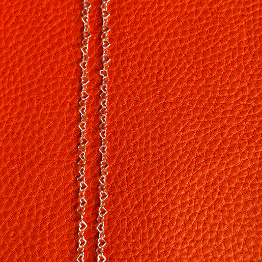 Italian chain necklace〈Heart〉1
