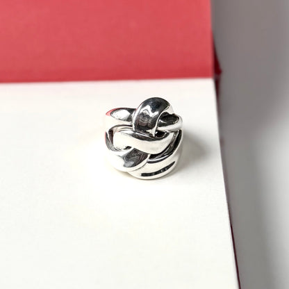 Silver925 plain ring 65