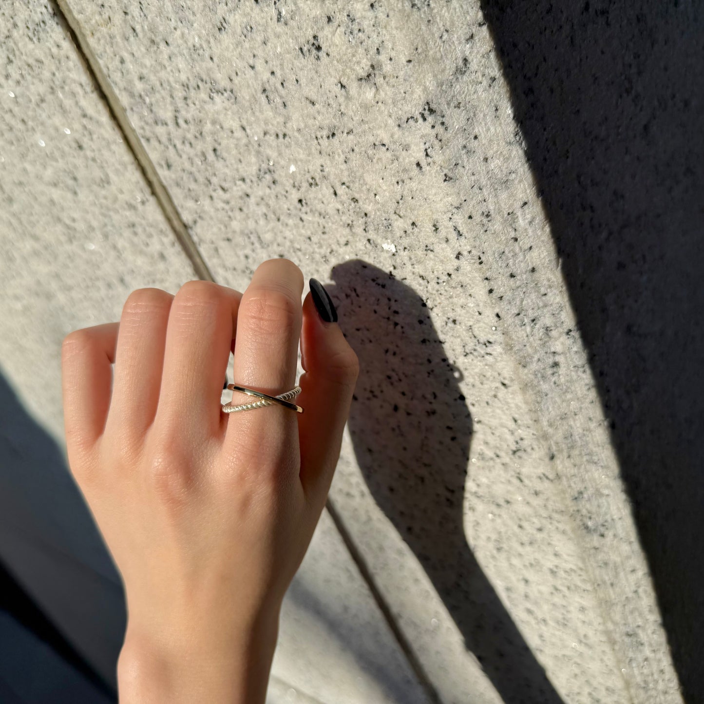 Silver925×Brass plain ring29
