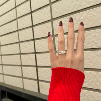 Pearl design ring 5