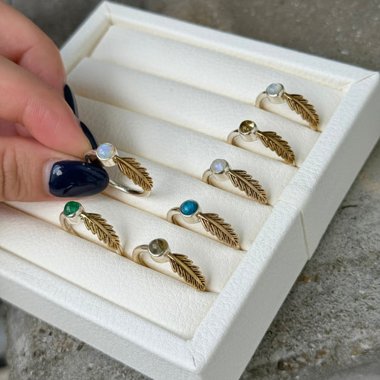 Feather design ring 1