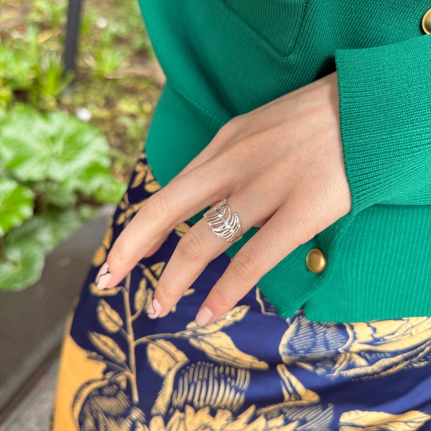 Silver925 plain ring 5