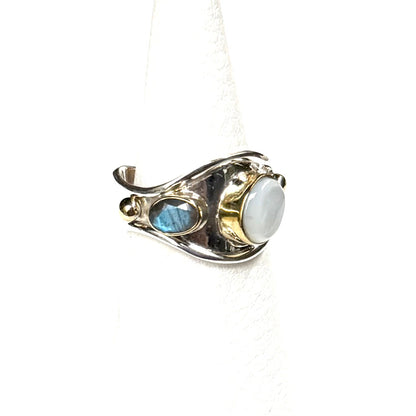 Labradorite ring 6
