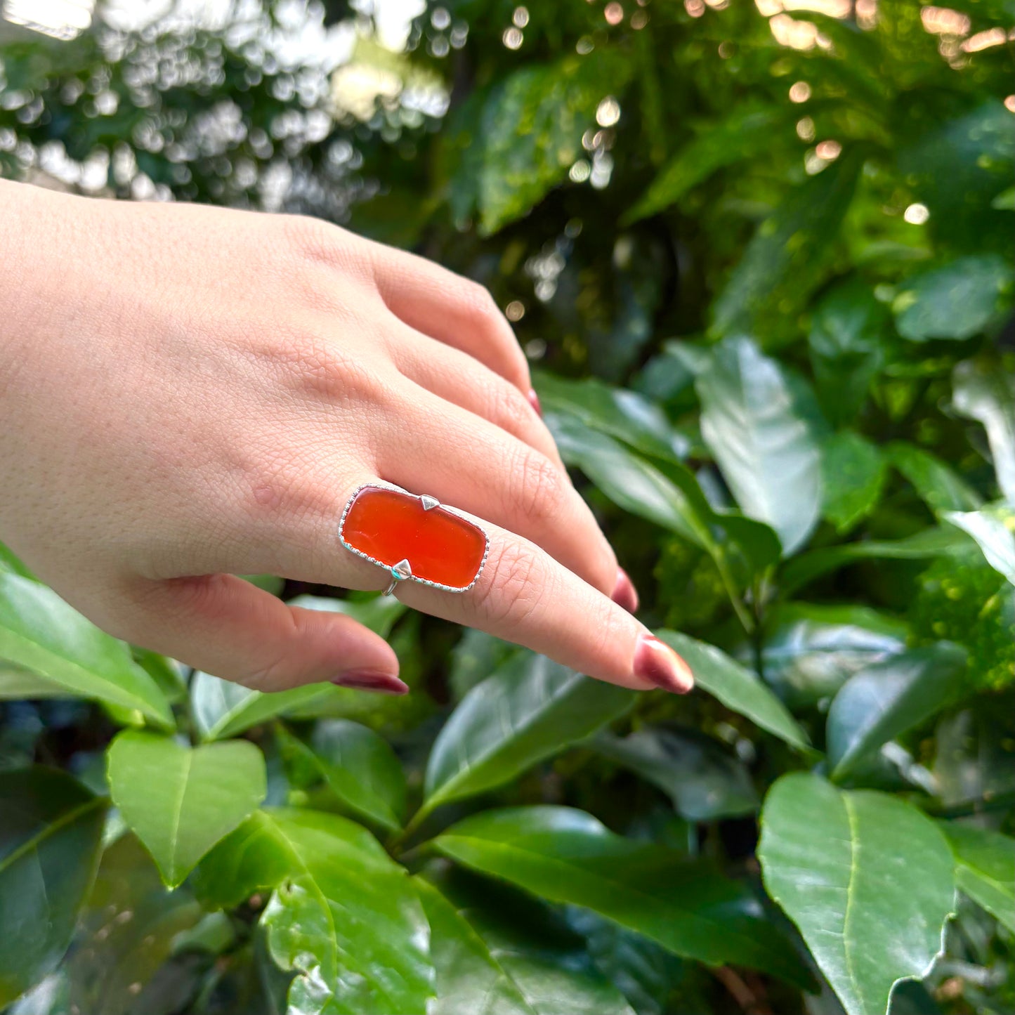 Big stone design ring 3